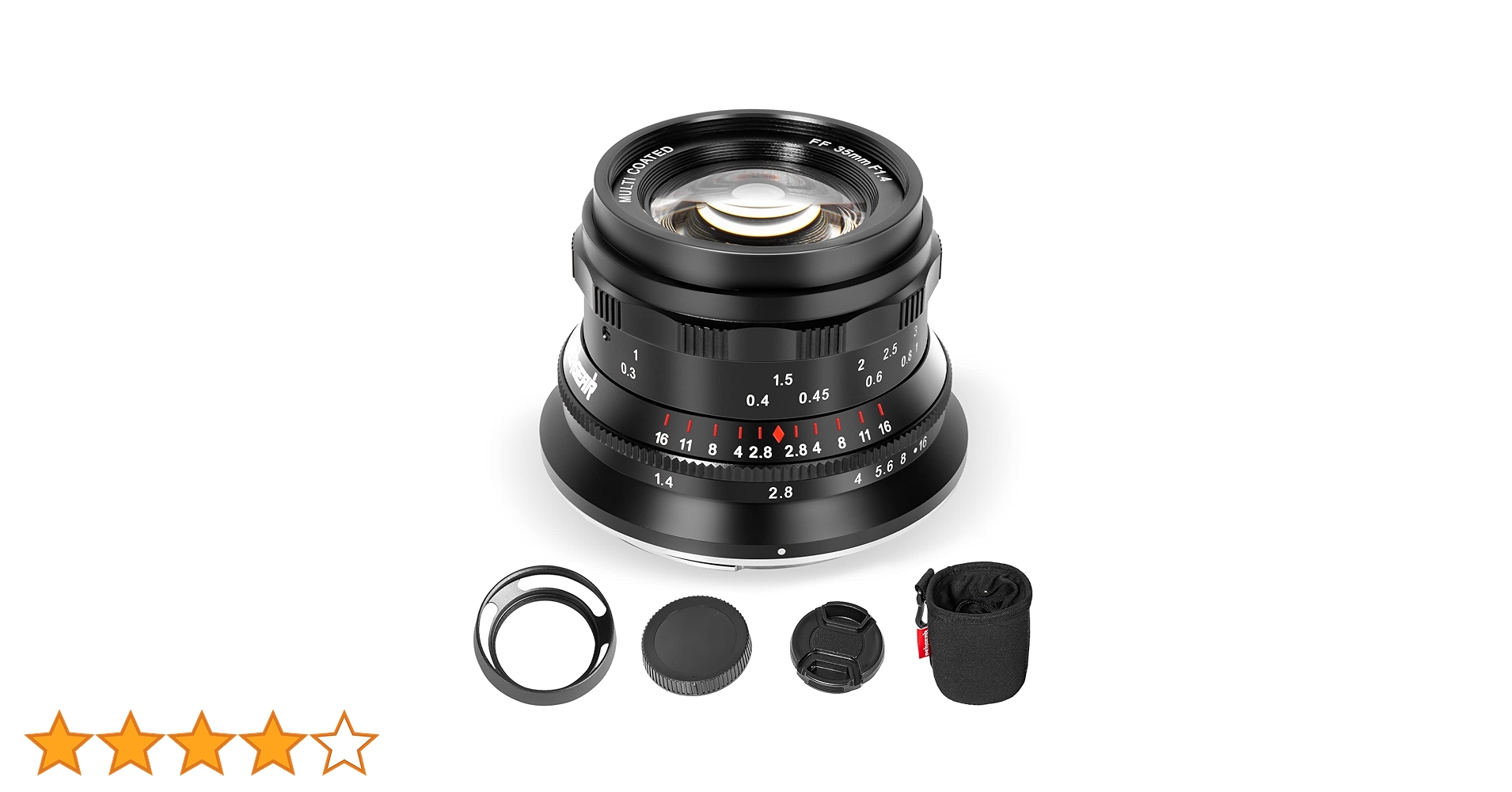 PERGEAR 35mm F1.4 単焦点レンズ フルサイズ 超コンパクト！ Pergear 35mm F1.4 フルサイズ対応単焦点レンズ